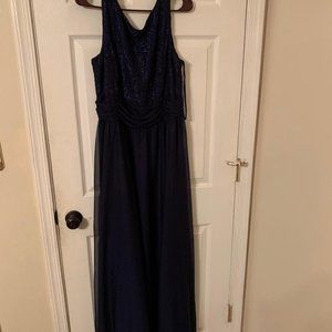 JH Evenings Blue Dress
